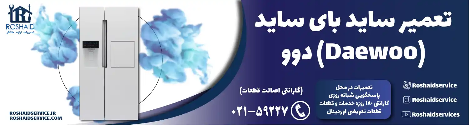 تعمیر ساید بای ساید دوو